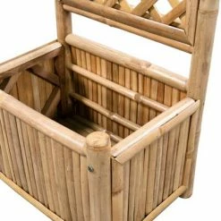 VidaXL Lit surélevé de jardin avec treillis Bambou 40 cm -Pots & cache-pots Soldes 2022 image 4 43713