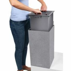 LECHUZA Jardinière CANTO Stone 30 High ALL-IN-ONE Gris pierre -Pots & cache-pots Soldes 2022 image 4 442070