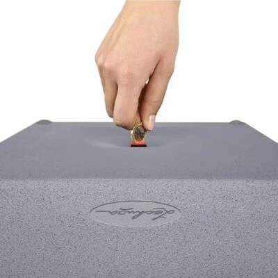 LECHUZA Jardinière CANTO Stone 40 High ALL-IN-ONE Gris pierre 4 LECHUZA Jardinière CANTO Stone 40 High ALL-IN-ONE Gris pierre – Image 4