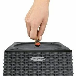 LECHUZA Jardinière CUBICO Cottage 40 ALL-IN-ONE Granite -Pots & cache-pots Soldes 2022 image 4 442081