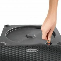 LECHUZA Jardinière CUBE Cottage 30 ALL-IN-ONE Granite -Pots & cache-pots Soldes 2022 image 4 442082