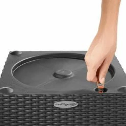 LECHUZA Jardinière CUBE Cottage 50 ALL-IN-ONE Granite -Pots & cache-pots Soldes 2022 image 4 442087