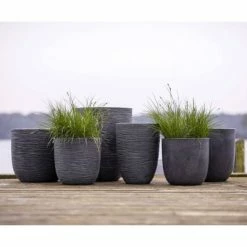 Capi Pot à fleurs Waste Rib 46x58 cm Gris -Pots & cache-pots Soldes 2022 image 4 442102