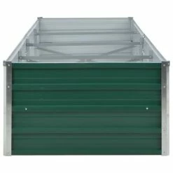 VidaXL Lit surélevé de jardin Acier galvanisé 320x80x45 cm Vert 9 VidaXL Lit surélevé de jardin Acier galvanisé 320x80x45 cm Vert -Pots & cache-pots Soldes 2022 image 4 44847