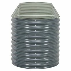 VidaXL Lit surélevé de jardin 320x80x81 cm Acier galvanisé Gris 9 VidaXL Lit surélevé de jardin 320x80x81 cm Acier galvanisé Gris -Pots & cache-pots Soldes 2022 image 4 45522