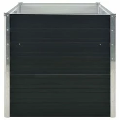 VidaXL Jardinière surélevée Anthracite 160x80x77 cm Acier galvanisé -Pots & cache-pots Soldes 2022 image 4 45722