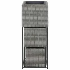 VidaXL Lits surélevés de jardin 3 pcs Résine tressée Gris 9 VidaXL Lits surélevés de jardin 3 pcs Résine tressée Gris -Pots & cache-pots Soldes 2022 image 4 46943