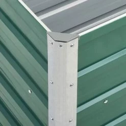 VidaXL Lit surélevé de jardin Acier galvanisé 240x40x77 cm Vert -Pots & cache-pots Soldes 2022 image 4 47041