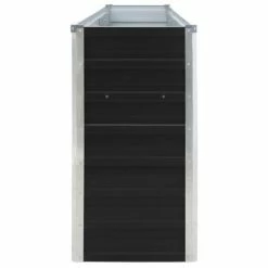 VidaXL Jardinière 320x40x77 cm Acier galvanisé Anthracite -Pots & cache-pots Soldes 2022 image 4 47051