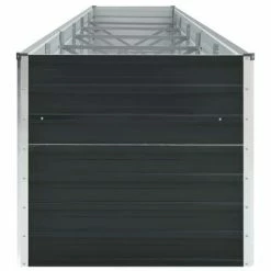 VidaXL Lit surélevé de jardin Acier galvanisé 480x80x77 cm Anthracite -Pots & cache-pots Soldes 2022 image 4 47071