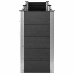 VidaXL Lit surélevé de jardin 250x100x91 cm WPC Gris 9 VidaXL Lit surélevé de jardin 250x100x91 cm WPC Gris -Pots & cache-pots Soldes 2022 image 4 49060