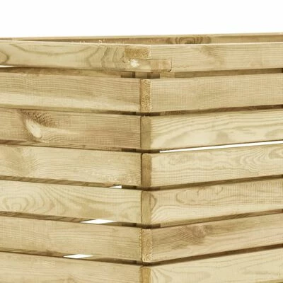 VidaXL Lit surélevé 100x50x50 cm Bois de pin imprégné 4 VidaXL Lit surélevé 100x50x50 cm Bois de pin imprégné – Image 4