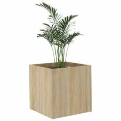 VidaXL Jardinière Chêne sonoma 40x40x40 cm Bois d'ingénierie 9 VidaXL Jardinière Chêne sonoma 40x40x40 cm Bois d'ingénierie -Pots & cache-pots Soldes 2022 image 4 808795