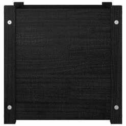 VidaXL Jardinière d'extérieur Noir 40x40x40 cm Bois de pin massif 9 VidaXL Jardinière d'extérieur Noir 40x40x40 cm Bois de pin massif -Pots & cache-pots Soldes 2022 image 4 810542