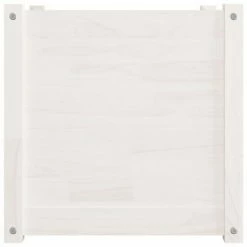 VidaXL Jardinière d'extérieur Blanc 50x50x50 cm Bois de pin massif -Pots & cache-pots Soldes 2022 image 4 810548