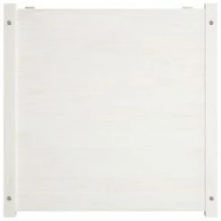 VidaXL Jardinière d'extérieur Blanc 70x70x70 cm Bois de pin massif -Pots & cache-pots Soldes 2022 image 4 810570
