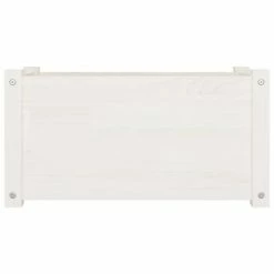 VidaXL Jardinières d'extérieur 2 pcs Blanc 60x31x31 cm Bois de pin -Pots & cache-pots Soldes 2022 image 4 810707