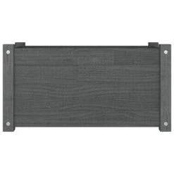 VidaXL Jardinières 2 pcs Gris 60x31x31 cm Bois de pin massif 9 VidaXL Jardinières 2 pcs Gris 60x31x31 cm Bois de pin massif -Pots & cache-pots Soldes 2022 image 4 810709