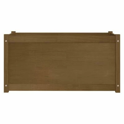 VidaXL Jardinière d'extérieur Marron miel 100x50x50 cm Pin massif 4 VidaXL Jardinière d'extérieur Marron miel 100x50x50 cm Pin massif – Image 4