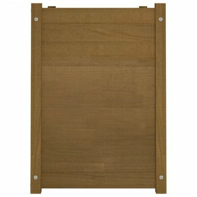 VidaXL Jardinière d'extérieur Marron miel 100x50x70 cm Pin massif 4 VidaXL Jardinière d'extérieur Marron miel 100x50x70 cm Pin massif – Image 4