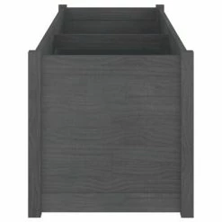 VidaXL Jardinière d'extérieur Gris 150x50x50 cm Bois de pin massif 9 VidaXL Jardinière d'extérieur Gris 150x50x50 cm Bois de pin massif -Pots & cache-pots Soldes 2022 image 4 810751