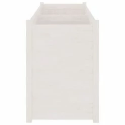 VidaXL Jardinière d'extérieur Blanc 150x50x70 cm Bois de pin massif 9 VidaXL Jardinière d'extérieur Blanc 150x50x70 cm Bois de pin massif -Pots & cache-pots Soldes 2022 image 4 810755