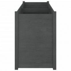 VidaXL Jardinière d'extérieur Gris 150x50x70 cm Bois de pin massif 9 VidaXL Jardinière d'extérieur Gris 150x50x70 cm Bois de pin massif -Pots & cache-pots Soldes 2022 image 4 810756