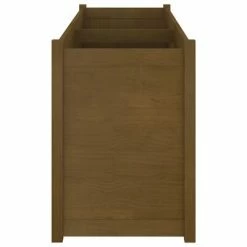 VidaXL Jardinière d'extérieur Marron miel 150x50x70 cm Pin massif 9 VidaXL Jardinière d'extérieur Marron miel 150x50x70 cm Pin massif -Pots & cache-pots Soldes 2022 image 4 810757