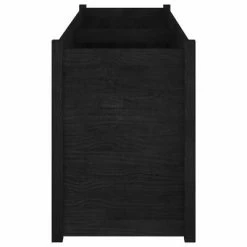VidaXL Jardinière d'extérieur Noir 150x50x70 cm Bois de pin massif -Pots & cache-pots Soldes 2022 image 4 810758