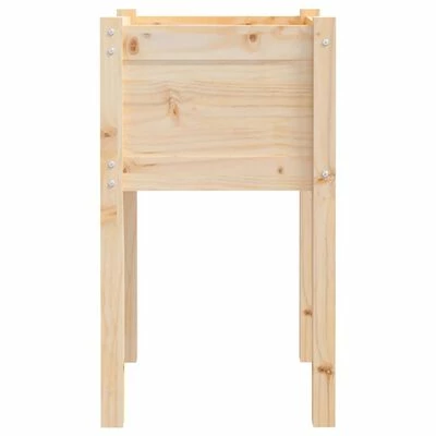 VidaXL Jardinière d'extérieur 50x50x70 cm Bois de pin massif 4 VidaXL Jardinière d'extérieur 50x50x70 cm Bois de pin massif – Image 4