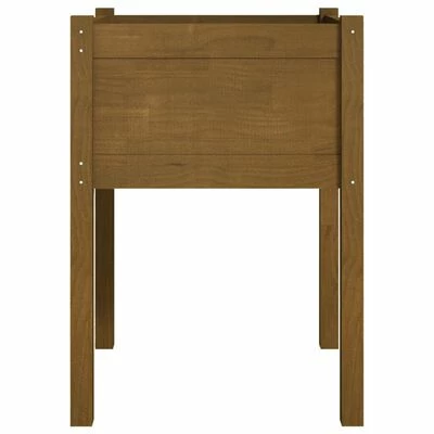 VidaXL Jardinière d'extérieur Marron miel 50x50x70 cm Pin massif 4 VidaXL Jardinière d'extérieur Marron miel 50x50x70 cm Pin massif – Image 4