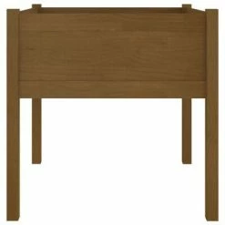 VidaXL Jardinières 2 pcs Marron miel 70x70x70 cm Bois de pin massif -Pots & cache-pots Soldes 2022 image 4 810816