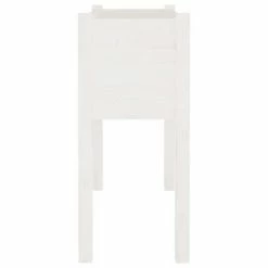 VidaXL Jardinière Blanc 70x31x70 cm Bois de pin massif -Pots & cache-pots Soldes 2022 image 4 810821