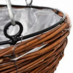 Lot de 4 Paniers Supsendus en Saule avec Fonds et Chaine Pendante 10 Lot de 4 Paniers Supsendus en Saule avec Fonds et Chaine Pendante -Pots & cache-pots Soldes 2022 image 5 140915