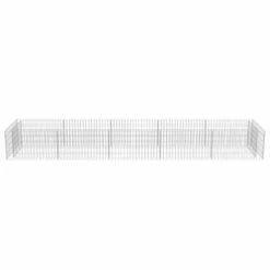 VidaXL Lit surélevé à gabion Acier galvanisé 450x90x50 cm 10 VidaXL Lit surélevé à gabion Acier galvanisé 450x90x50 cm -Pots & cache-pots Soldes 2022 image 5 143553