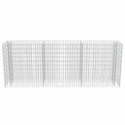 VidaXL Lit surélevé à gabion Acier galvanisé 270x50x100 cm -Pots & cache-pots Soldes 2022 image 5 143562