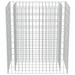 VidaXL Lit surélevé à gabion Acier galvanisé 90x50x100 cm -Pots & cache-pots Soldes 2022 image 5 143568