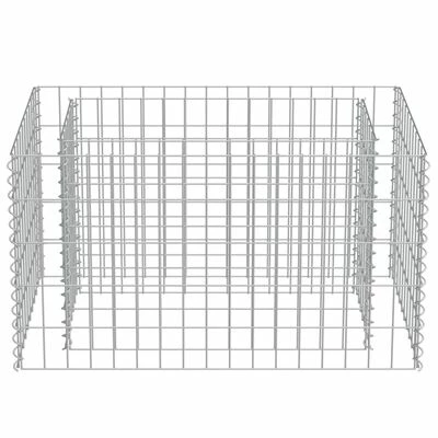 VidaXL Lit surélevé à gabion Acier galvanisé 90x50x50 cm 5 VidaXL Lit surélevé à gabion Acier galvanisé 90x50x50 cm – Image 5