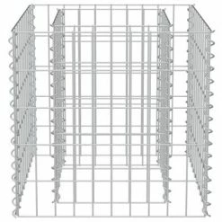 VidaXL Lit surélevé à gabion Acier galvanisé 50x50x50 cm -Pots & cache-pots Soldes 2022 image 5 143570