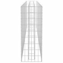 VidaXL Lit surélevé à gabion Acier galvanisé 270x30x90 cm -Pots & cache-pots Soldes 2022 image 5 145639