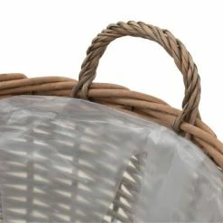 VidaXL Lits surélevés 4 pcs Osier avec doublure en PE -Pots & cache-pots Soldes 2022 image 5 246830