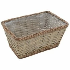 VidaXL Lits surélevés 3 pcs Osier avec doublure en PE -Pots & cache-pots Soldes 2022 image 5 246834