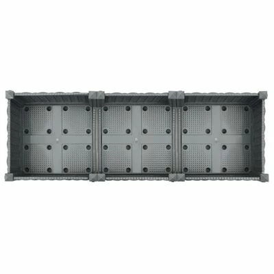 VidaXL Lit surélevé 120x40x23 cm Polypropylène 5 VidaXL Lit surélevé 120x40x23 cm Polypropylène – Image 5