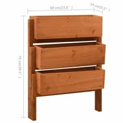 VidaXL Jardinière pliable de jardin Orange 60x14x75 cm Bois de sapin 9 VidaXL Jardinière pliable de jardin Orange 60x14x75 cm Bois de sapin -Pots & cache-pots Soldes 2022 image 5 314840