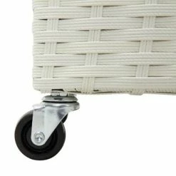 VidaXL Lit surélevé de jardin à 4 pots 80x22x79cm Résine Tressée Blanc 10 VidaXL Lit surélevé de jardin à 4 pots 80x22x79cm Résine Tressée Blanc -Pots & cache-pots Soldes 2022 image 5 316374