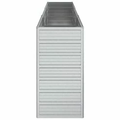 VidaXL Lit surélevé de jardin 240x40x77 cm Acier galvanisé Argenté -Pots & cache-pots Soldes 2022 image 5 316887