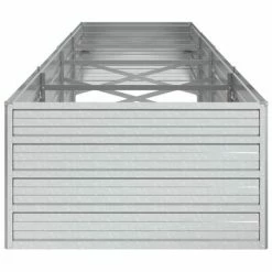 VidaXL Lit surélevé de jardin 320x80x45 cm Acier galvanisé Argenté -Pots & cache-pots Soldes 2022 image 5 316892