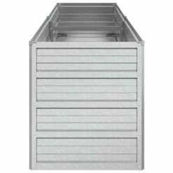 VidaXL Lit surélevé de jardin 160x40x45 cm Acier galvanisé Argenté -Pots & cache-pots Soldes 2022 image 5 316895