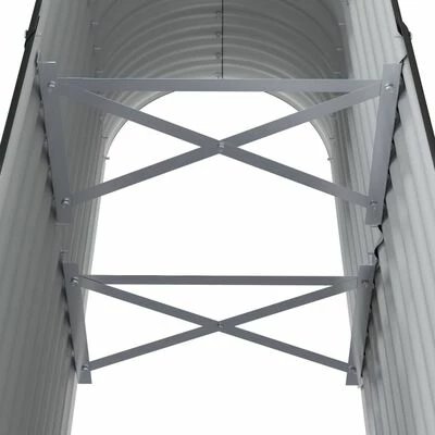 VidaXL Jardinière Acier enduit de poudre 114x40x68 cm Anthracite 5 VidaXL Jardinière Acier enduit de poudre 114x40x68 cm Anthracite – Image 5