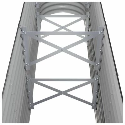 VidaXL Jardinière Acier enduit de poudre 260x40x68 cm Anthracite 5 VidaXL Jardinière Acier enduit de poudre 260x40x68 cm Anthracite – Image 5